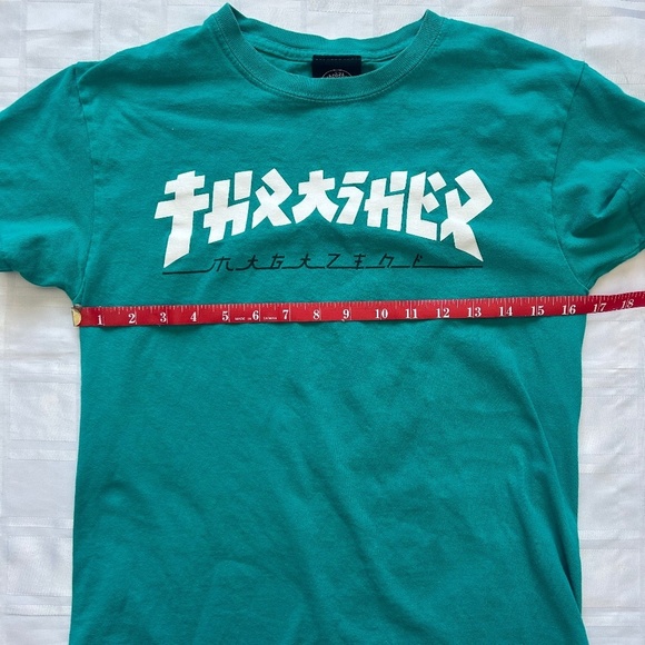 Thrasher Blue Godzilla T-shirt - Picture 5 of 11